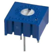 Trimpot Potenciômetro Horizontal-100R-10Mm (Azul)