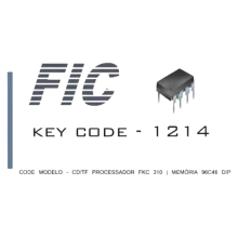 Ci Code Modelo-Cd-Tf Processador Fkc 310 (Ci De Code Para Destrava Som Automotivo)