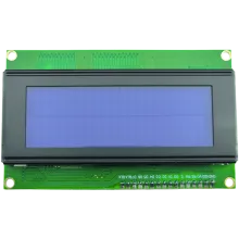 Display Lcd 20X4 C/ Blacklight Azul Com I2C Soldado
